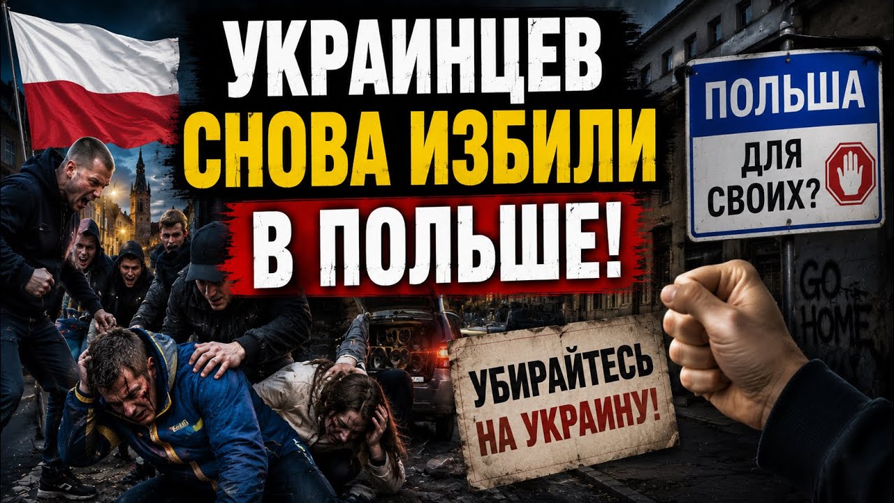 &laquo;Убирайтесь на Украину!&raquo; Чем закончился конфликт в Польше. #новости #беженцыизукраины 