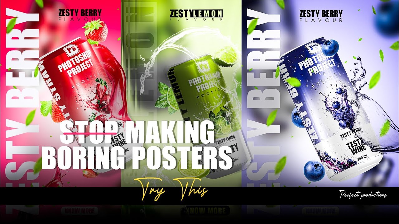 Stop Making Boring Posters! (Design Secrets Revealed)