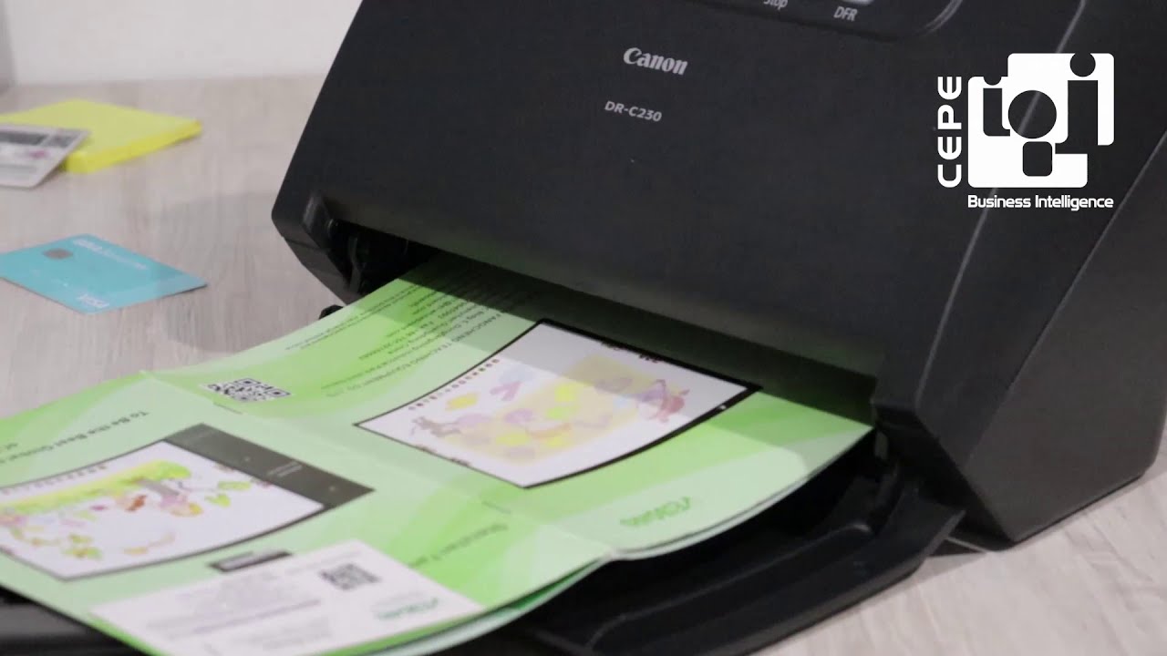 Escáner Canon Dr C230 Documentos, Pasaportes Y Credenciales Cepe BI