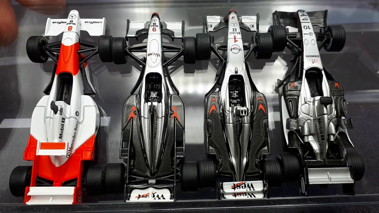 1/64x3 McLaren F1 MP4-11/12/20 by Kyosho , diecast car model review
