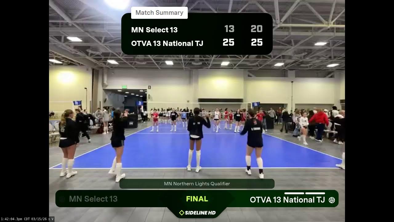 OTVA 13 National TJ vs. MN Select 13 (2026.03.15)