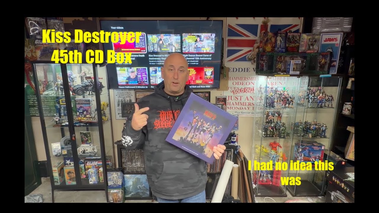 Kiss Destroyer 45th anniversary CD Box set Awesome set I never knew about.