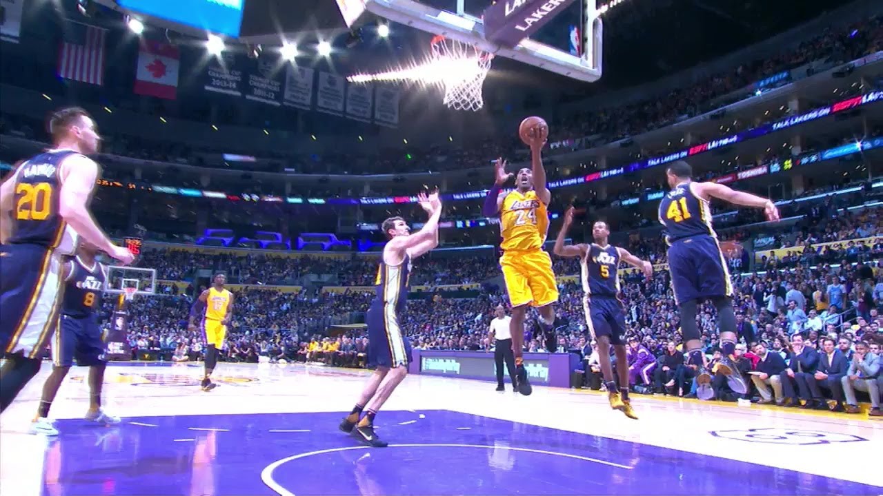 【重發】科比最後一戰 （灌籃高手配樂） Kobe Bryant Last Game