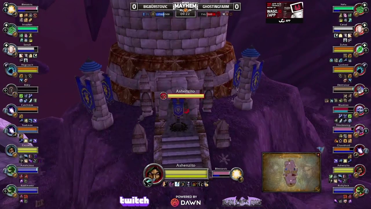 Method RBG Tournament | GhostingFarm Vs Bigburstovic - Eye Of The Storm - MAP1