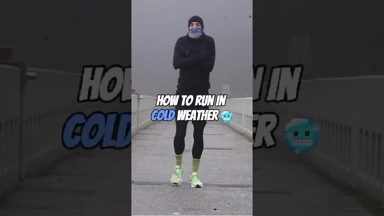 How To Run In Cold Weather🥶#running #runner #runningtips #cold #fyp #shorts  #motivation #noexcuses