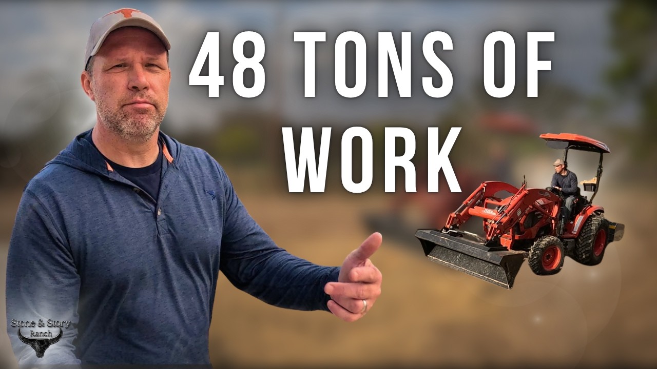 Laying Gravel Around the Foundation | Building on Raw Texas Land (Part 5)