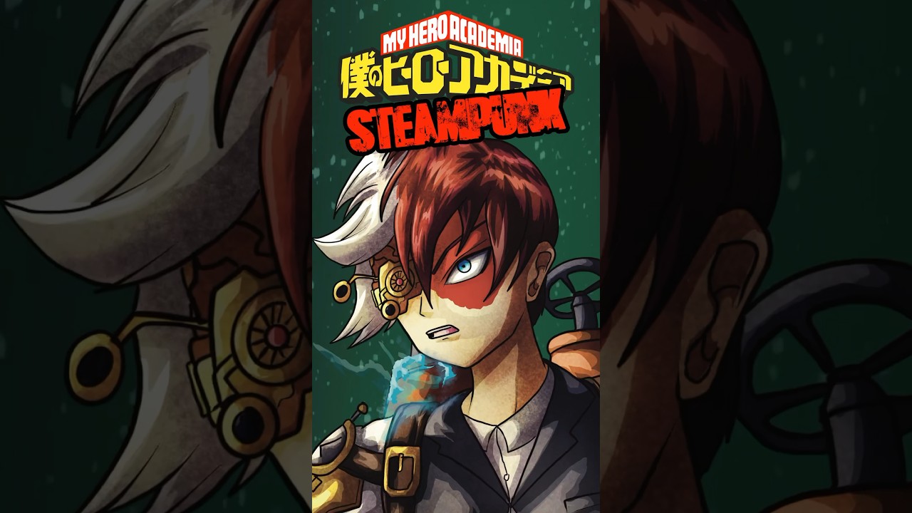 Artist turns MHA into STEAMPUNK ♨️