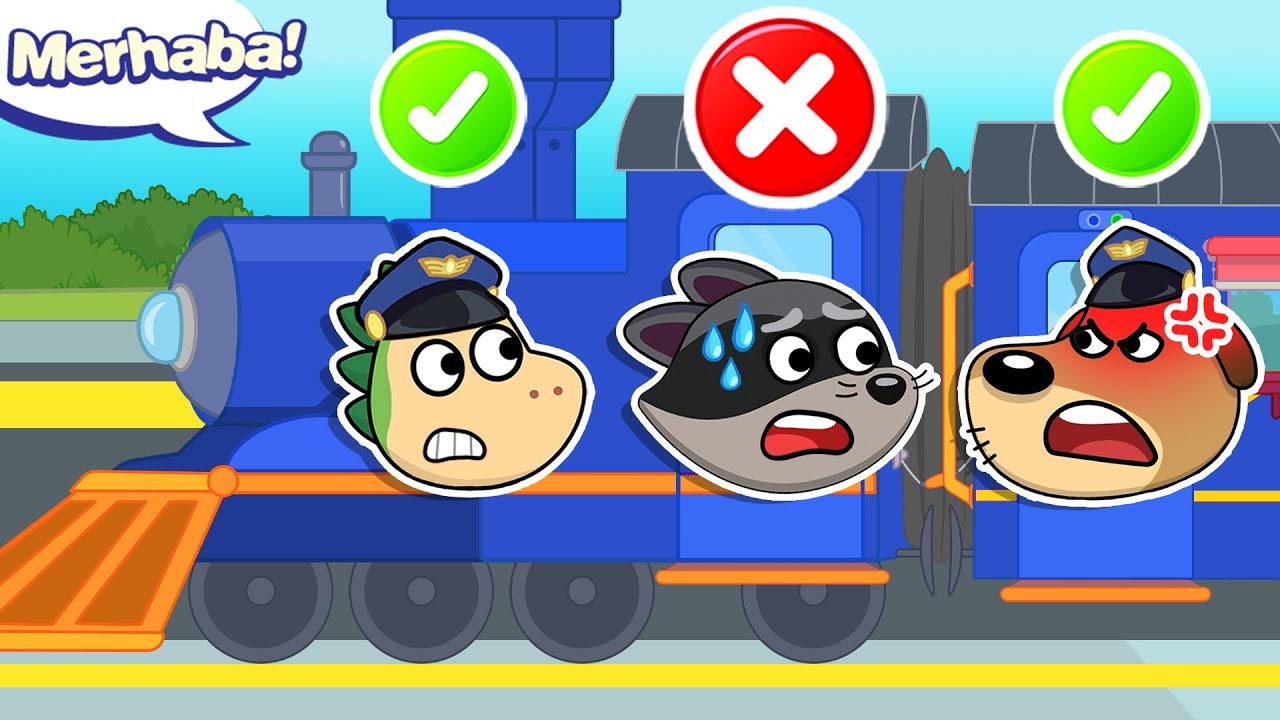 💰Hazine ÇALINDI!🚂 🚓 Çocuklar İçin Spike ve Diğer Hikayelerle Tren Üstü Macerası