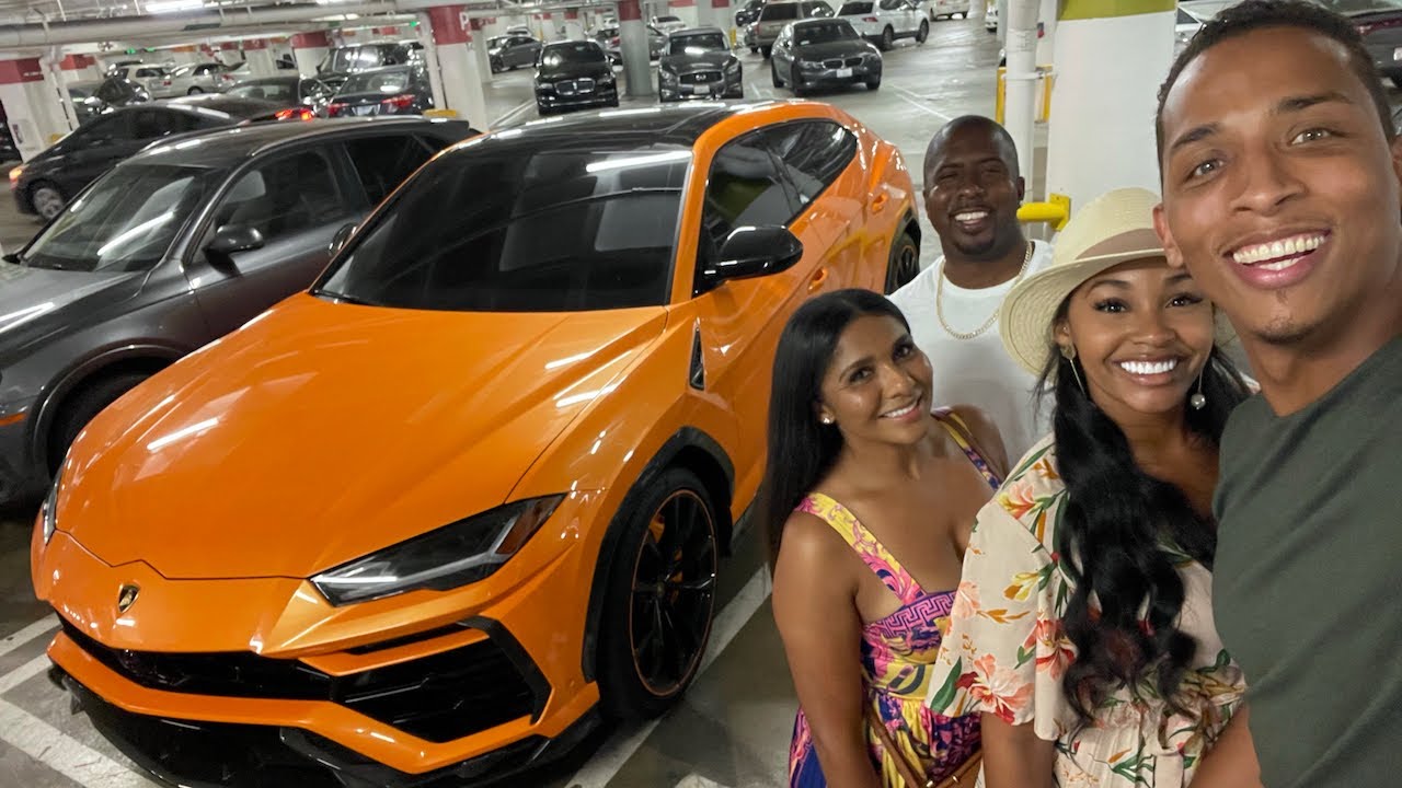 DATE NIGHT WITH @TallGuyCarReviews & @LuvNSlim IN THEIR *BRAND NEW* 2021 LAMBORGHINI URUS