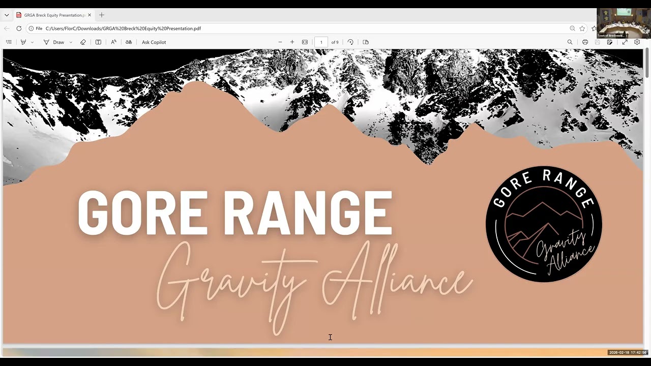 Breckenridge Social Equity Advisory Commission Meeting, February 18, 2026
