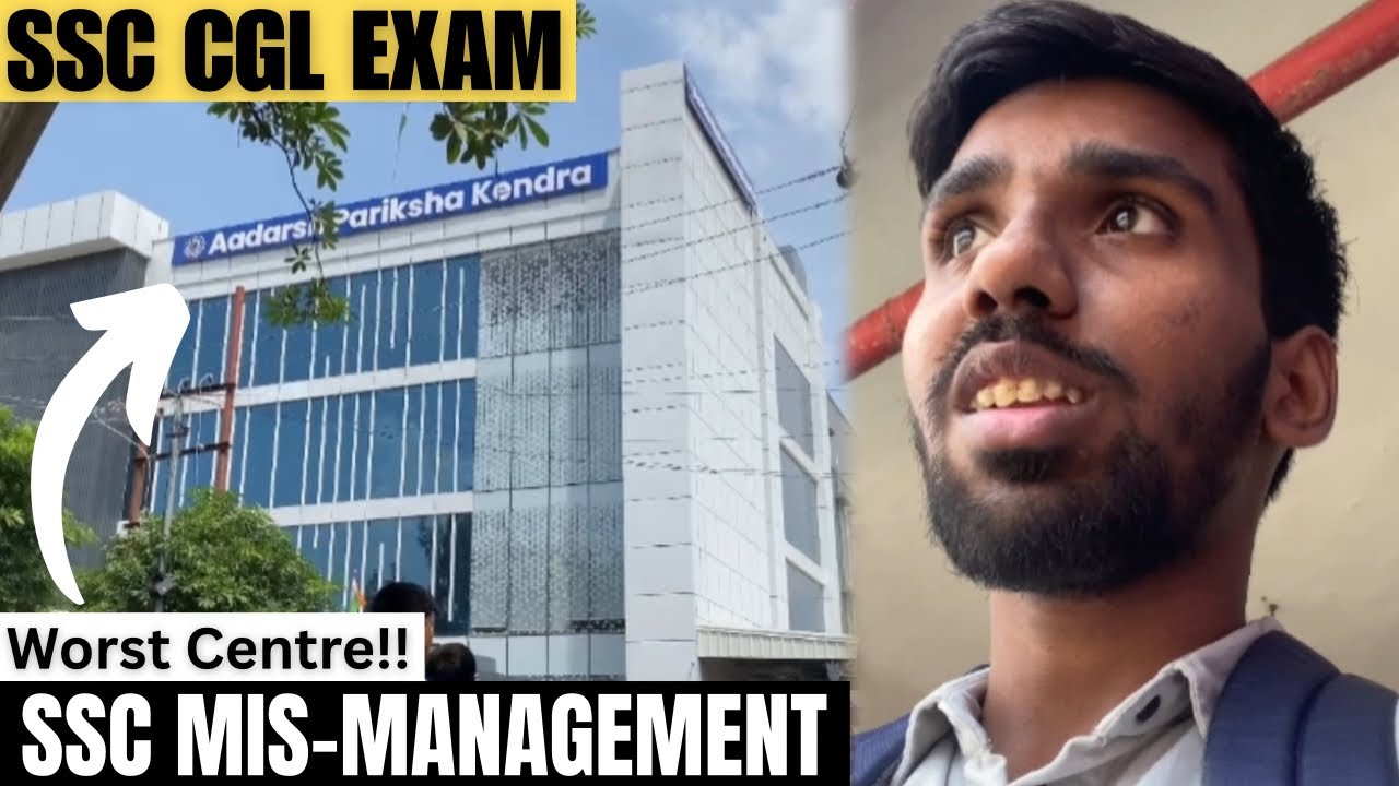 SSC CGL 2025-EXAM DAY!! My Worst Exam Experience, Socha Nahi Tha Ki Centre Par Esa Kuch Hoga!!