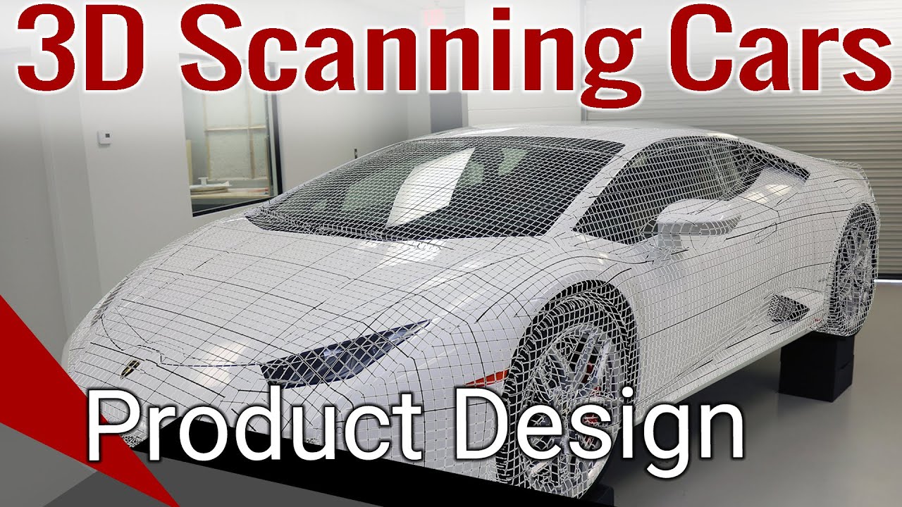3D Scanning Cars for Product Design - Lamborghini Huracan