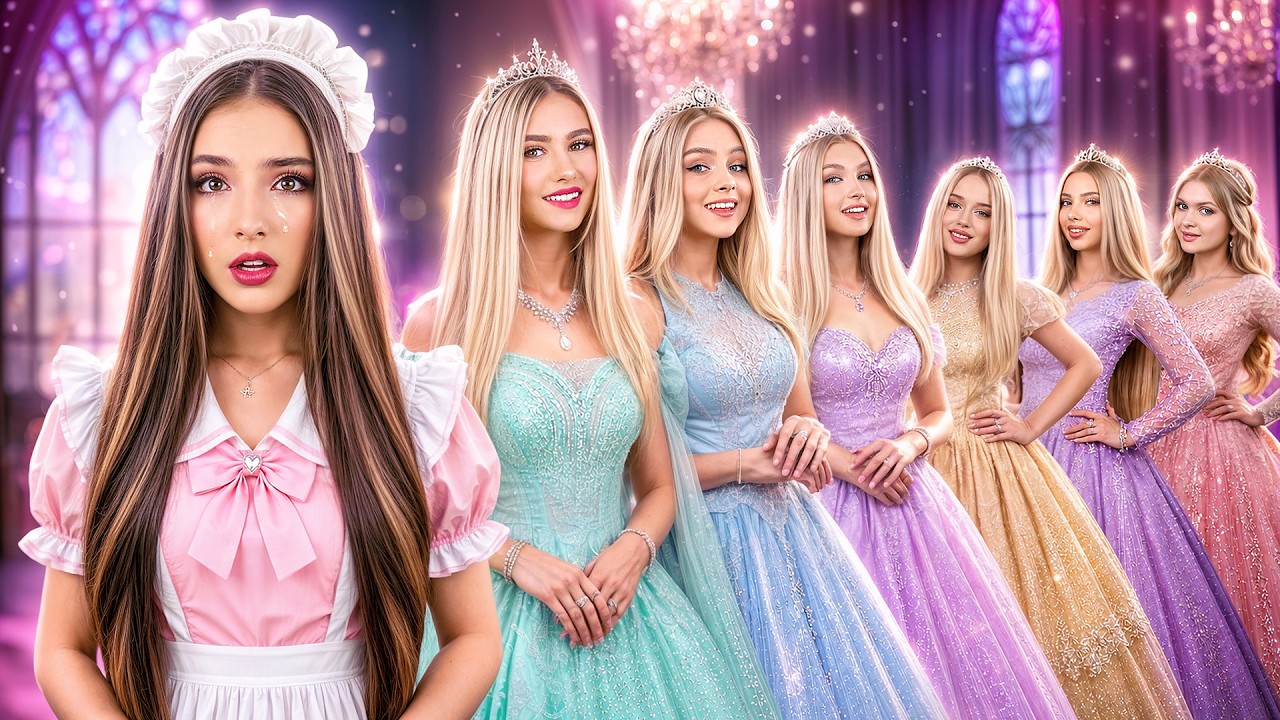 La seule Brune au Royaume des Blondes ! Mes Cheveux Sombres m'ont co&ucirc;t&eacute; ma Famille