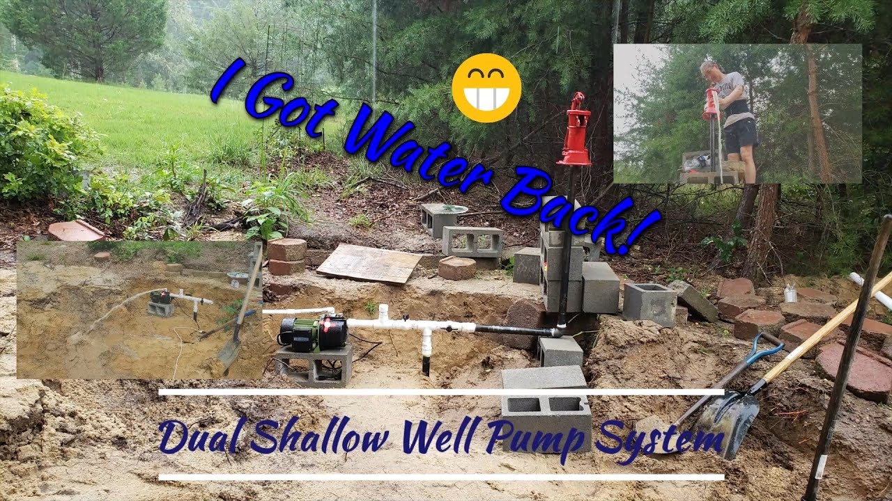 Shallow well / Sandpoint well - Jack Hammer method (Fastest Way) ; Dual  system