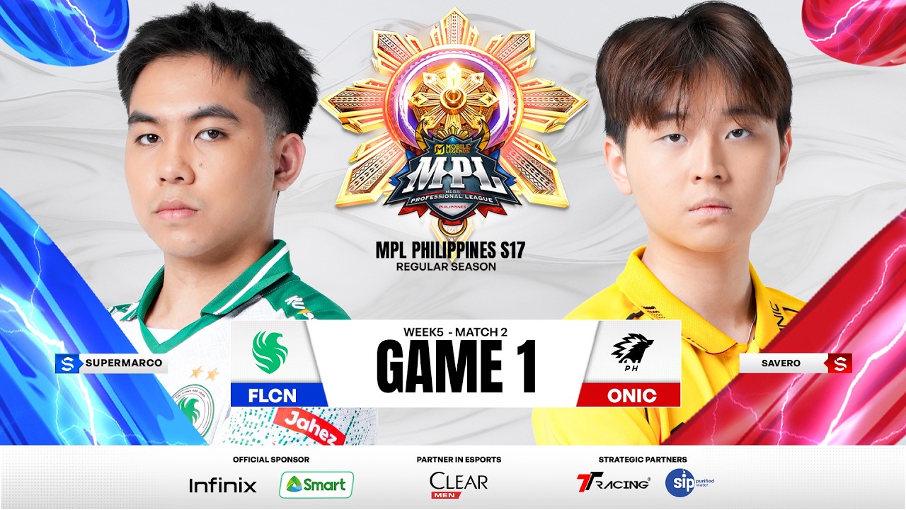 MPL PH S17 - W5D3 - FLCN VS ONIC GAME 1