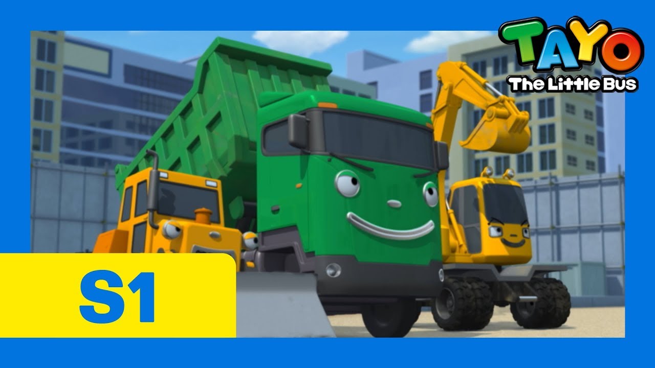 Tayo S1 EP16 l The strong heavy vehicles l The best heavy equipment l Tayo Episode Club