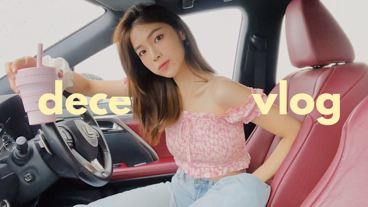 Dec vlog 😶‍🌫️ SOLO 独自一人开车到世外桃源｜GRWM 一起出门逛街买礼物｜满满的精致圣诞布置🎄🎅｜花主题的生日派对🌸