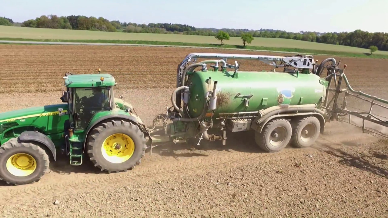 JOHN DEERE 8220 l Mauguin 21 000 L l Epandage de lisier l ETA Eono