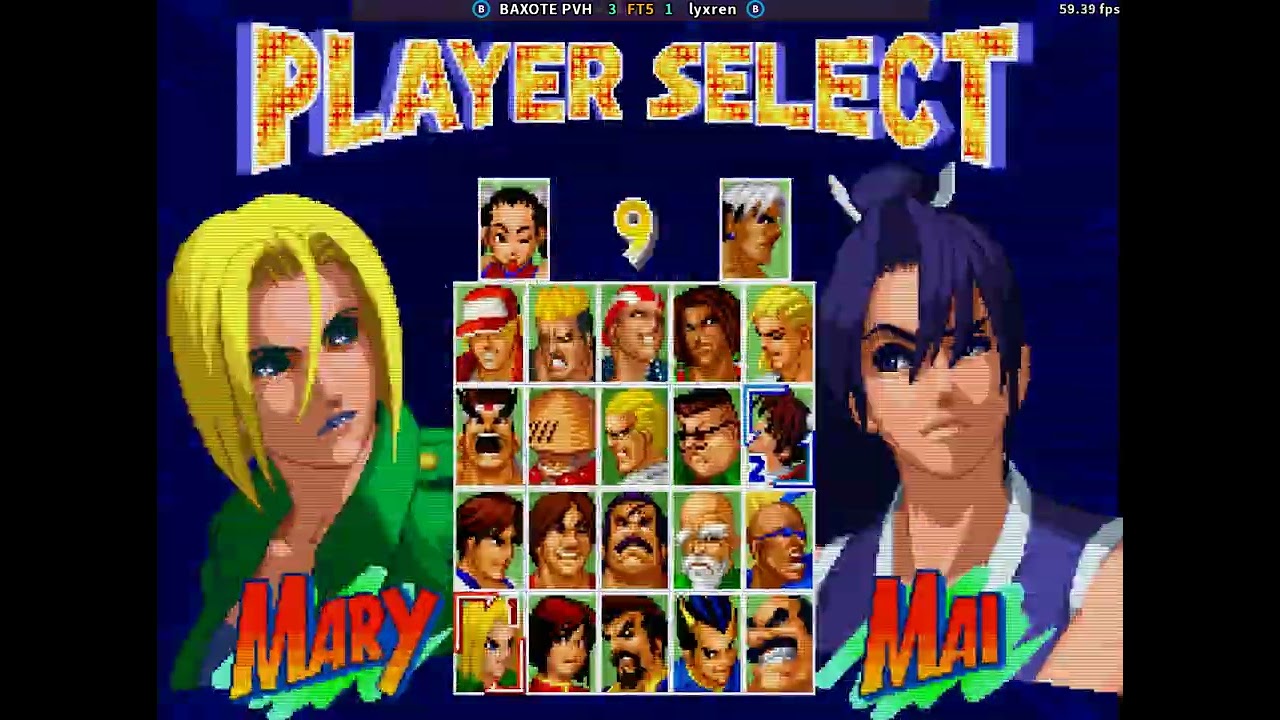 fightcade 2 Real Bout Fatal Fury 2 BAXOTE PVH (Brazil) vs lyxren (Argentina)