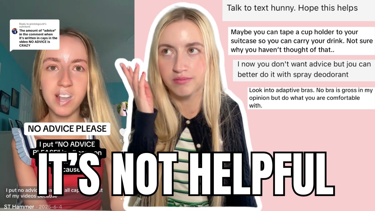 Disabled People Don't Want Your Unsolicited Advice
