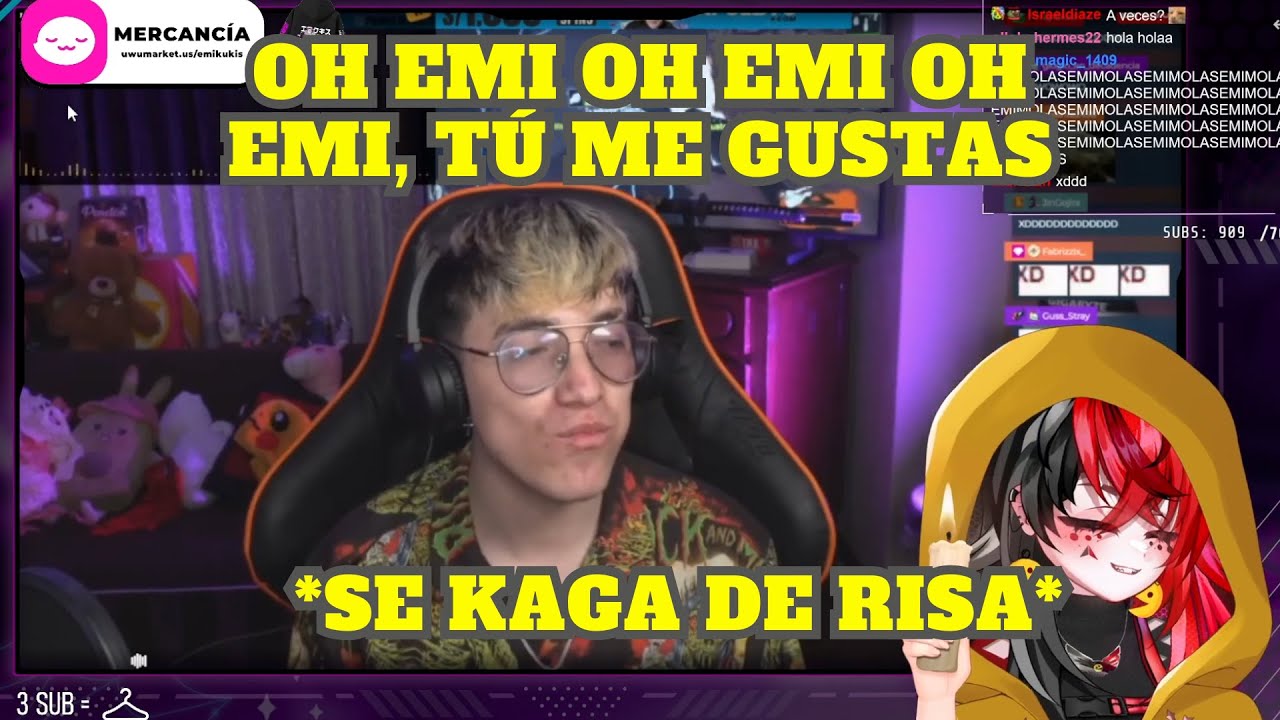 EMIKUKIS SE PASA POR EL STREAM DE GLOGLO Y DESCUBRE RADIO EMIKUKIS
