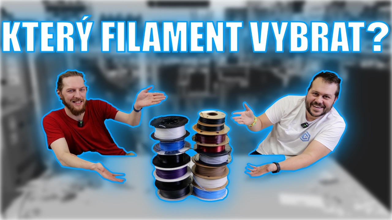 Filament a materiály pro 3D tisk – co použít na co?