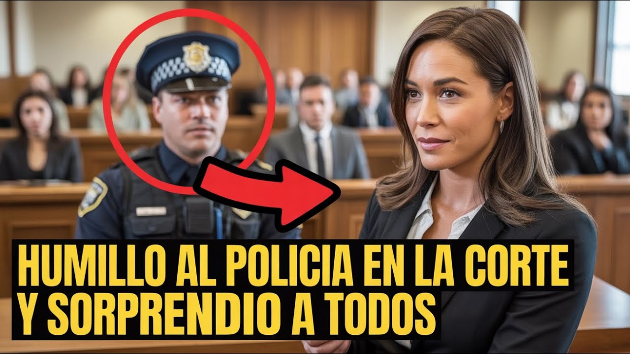 Cop Racista Se Ríe de Joven en Juicio—¡Revelado su Talento Extraordinario como Abogada Brillante!