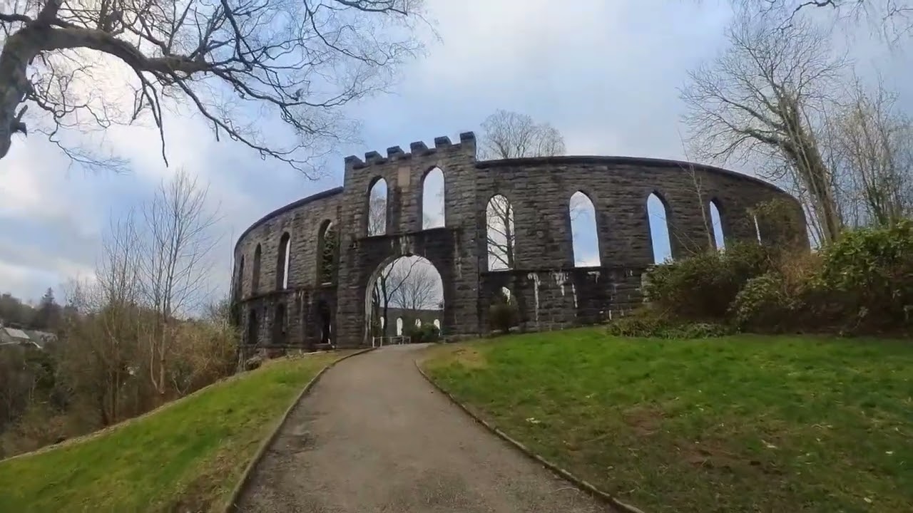 McCaig's Tower & Battery Hill, scotlands colosseum oban, scottish highlands