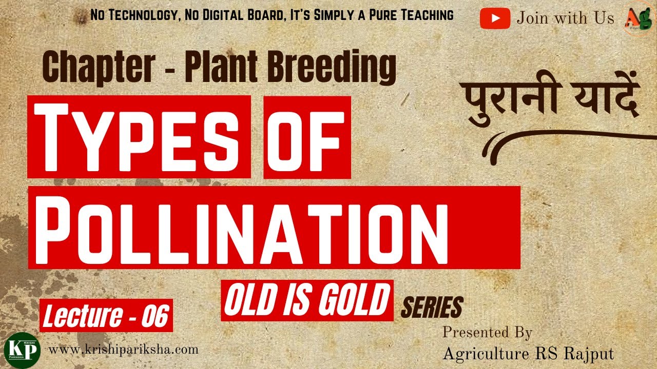 Pollination | Self Pollination | Cross Pollination | Often Cross Pollination | Plant Breeding