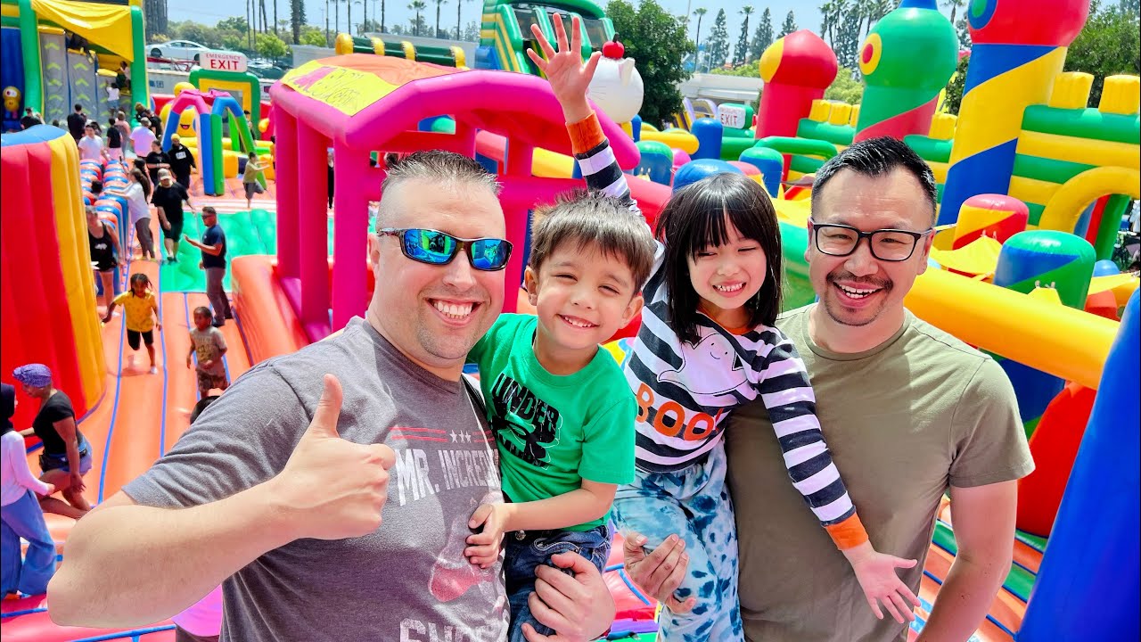 World’s BIGGEST Bounce Park! | 2500 ft.² of Pure Craziness! | Buena Park, California