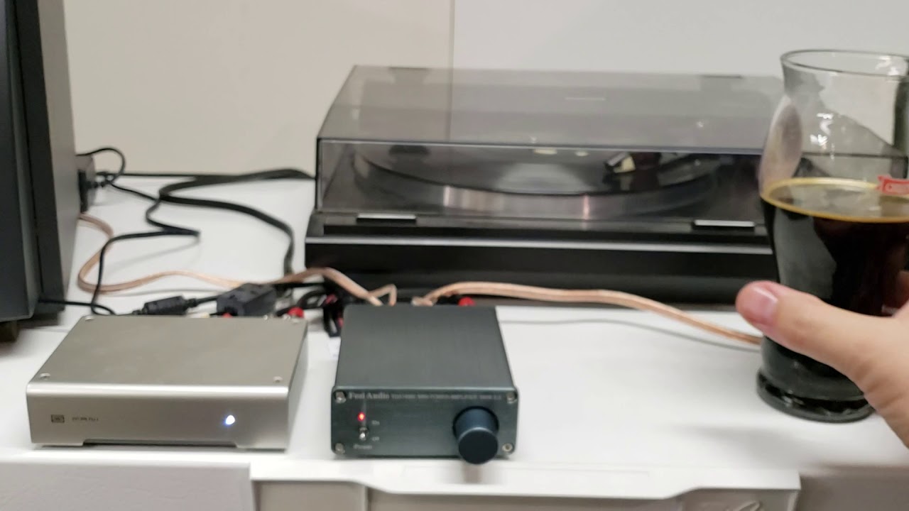Schiit Mani on a class D amp... nuf said