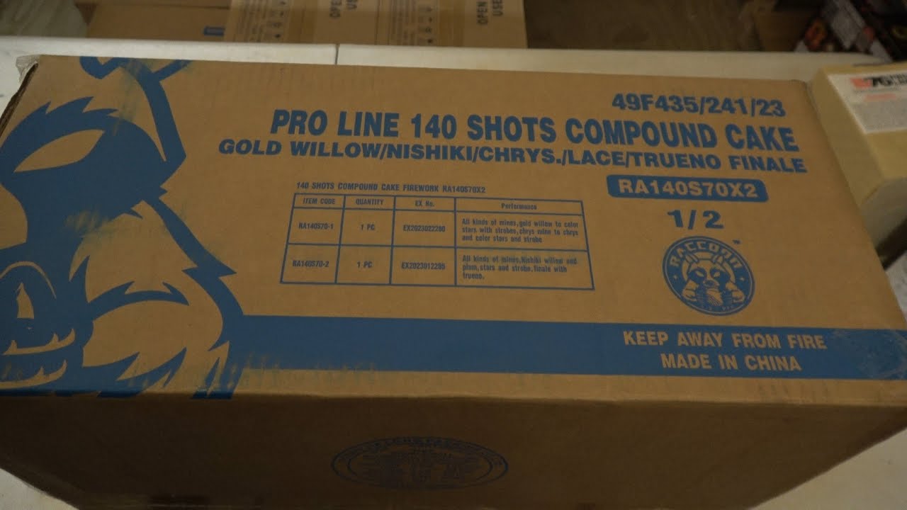 RA140S70X2 Emberfall 140-кадровый составной торт от Raccoon Pro Line — 4k и с трех ракурсов!