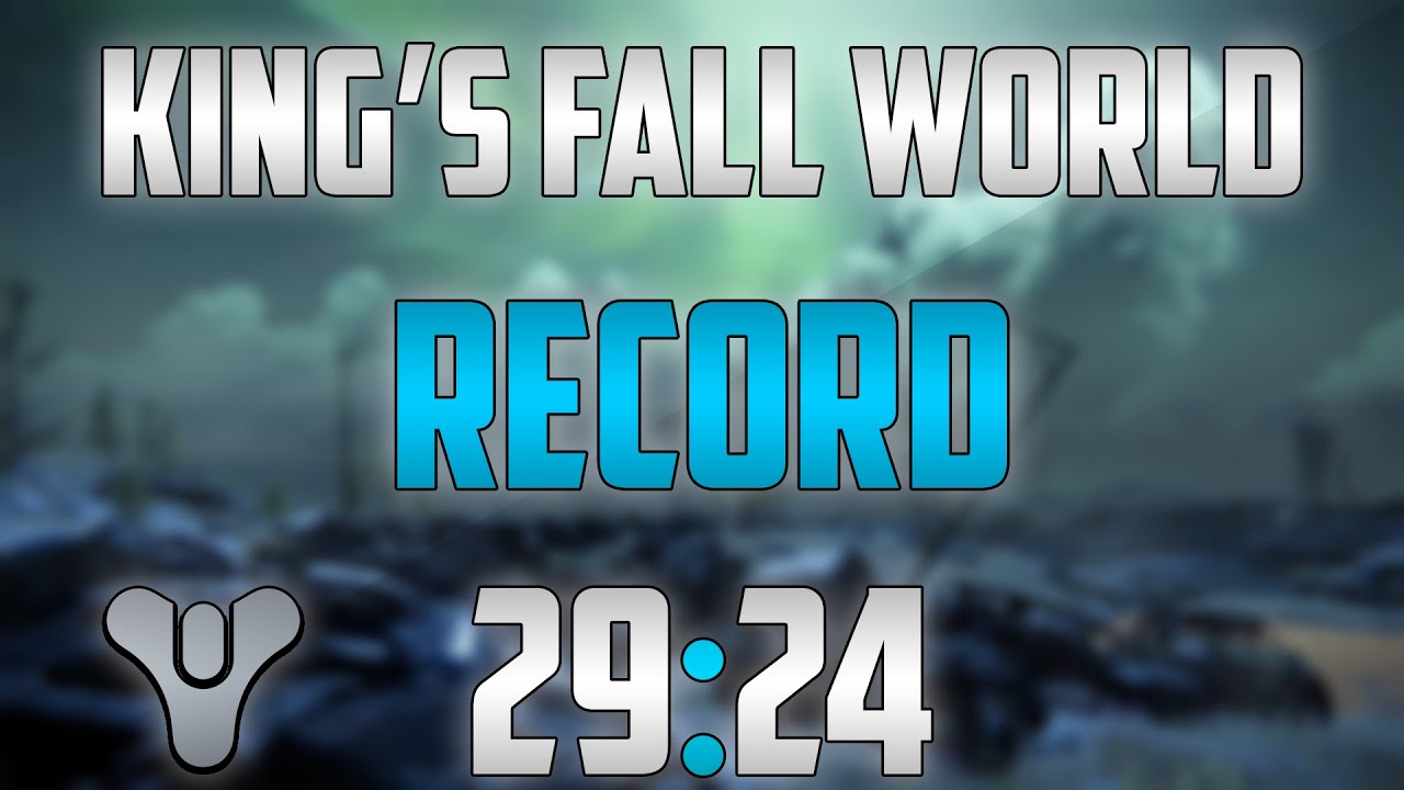 Destiny: King's Fall HM World Record (29:24) by Redeem