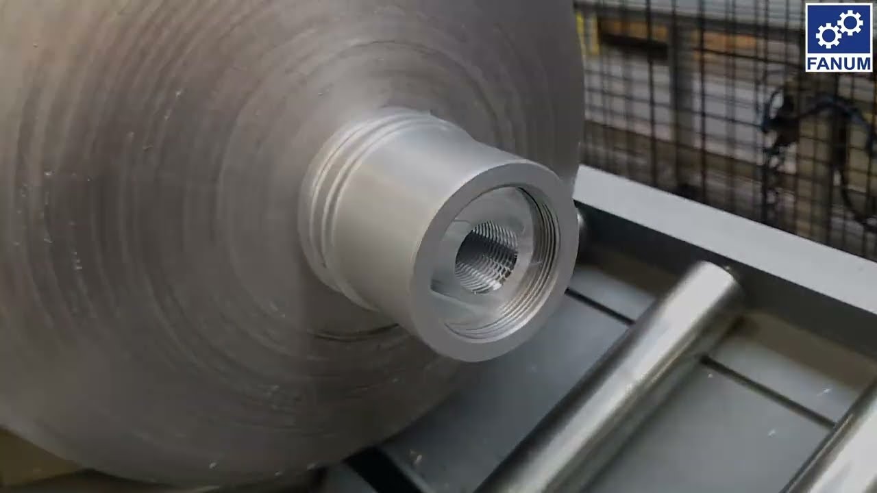 Obr&oacute;bka CNC aluminium: frezowanie, gwintowanie. Obrabiarka CNC Fanum Trio SP  