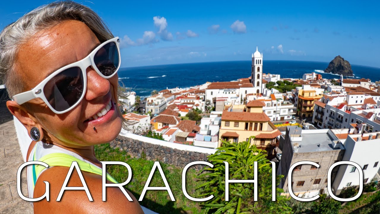GARACHICO 4K - The only village from Tenerife to make the list of 