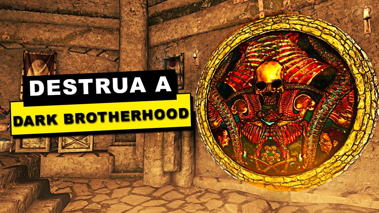 Porque Você NÃO DEVE Se Juntar A DARK BROTHERHOOD Em SKYRIM!!!