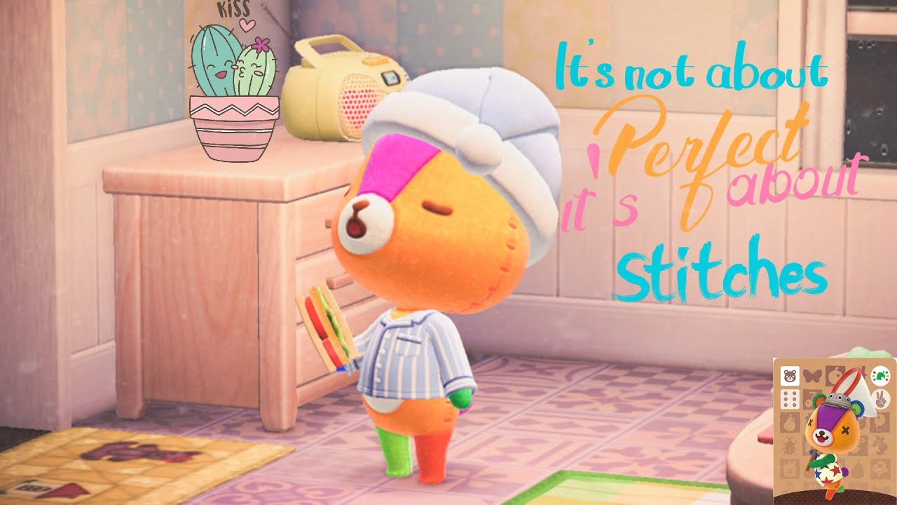 Best Cute Funny Moments of Stitches - Animal Crossing New Horizon (ACNH)