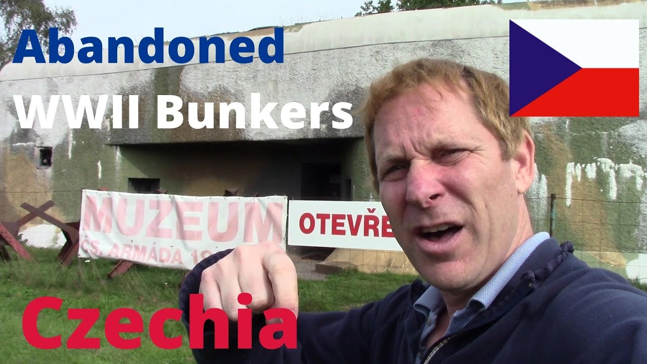 🇨🇿  Abandoned CZECH WWII Bunkers: Voda and Brezinka Museums  {Budget Travel Náchod, CZECHIA}