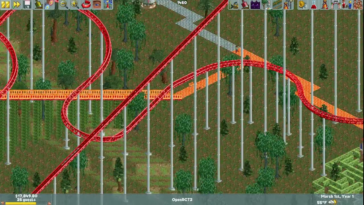 OpenRCT2 - Delta 11 - Emergence Park Year 1