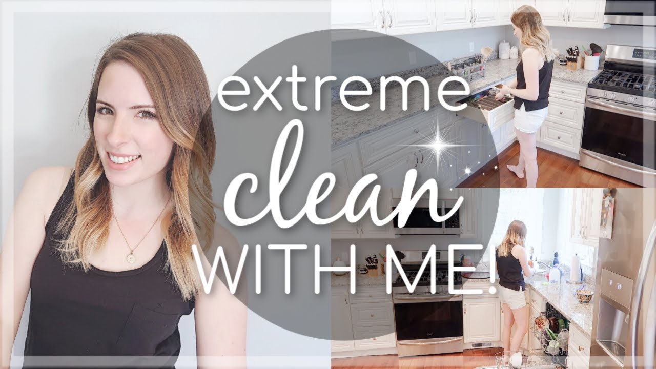 EXTREME CLEAN WITH ME 2019 / ULTIMATE SPEED CLEANING MOTIVATION / COMPLETE DISASTER /CATHERINEELAINE