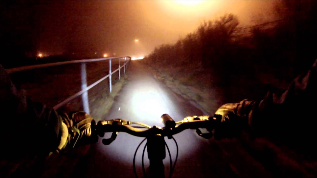 Night Biking - Richmond, B.C., Canada