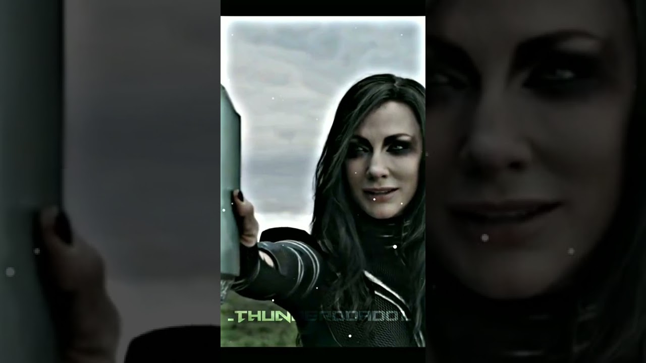hela destroy mojnir are Thor reaction 