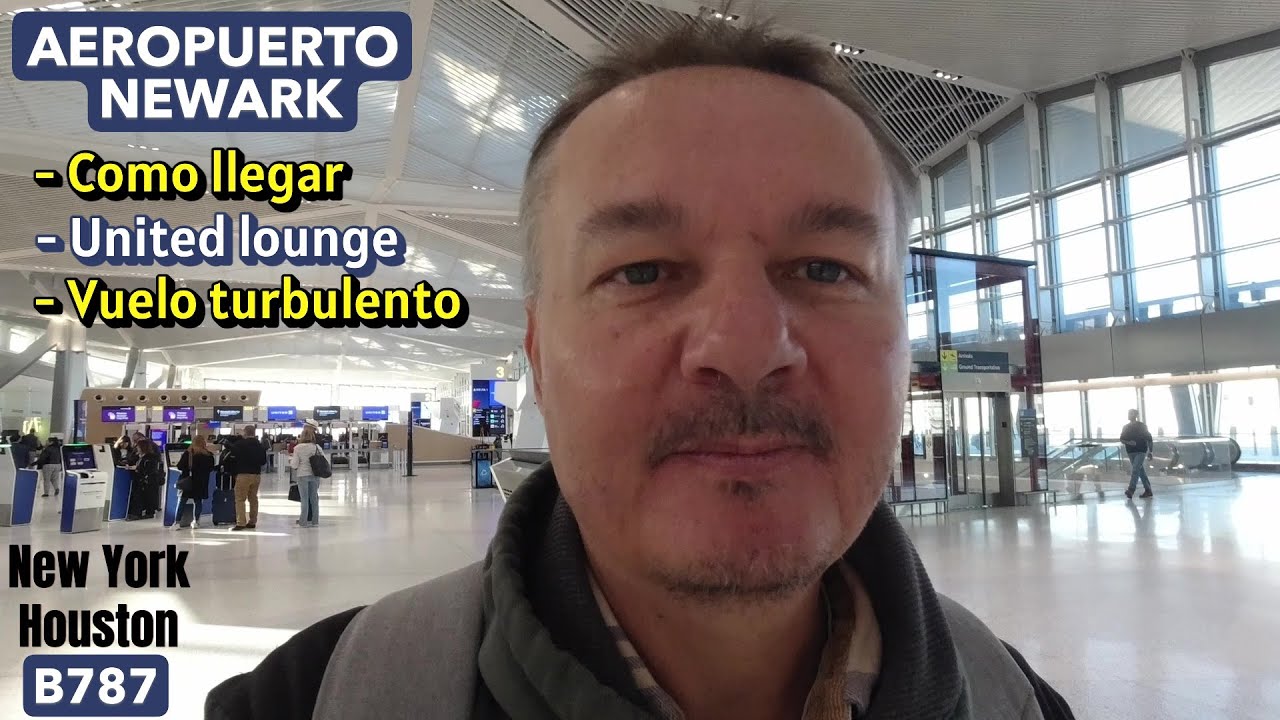 Newark ✈️ Vuelo United a Houston 🇺🇸 Gritos en el despegue