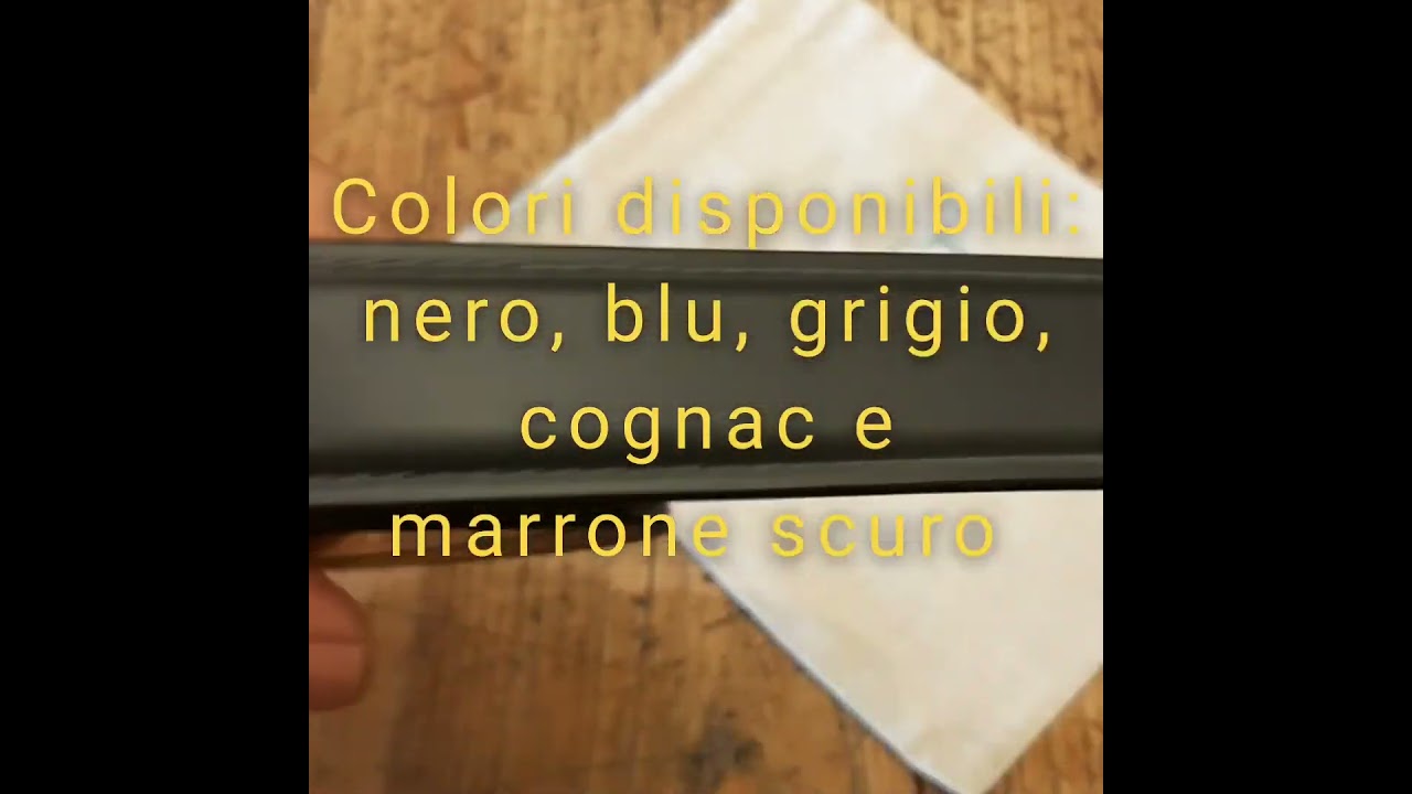 Cintura in cuoio buttero modello cucitura marcapunto