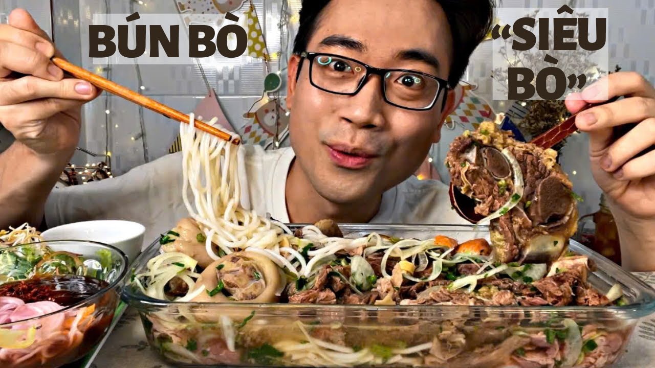 Phú Foody Mukbang Tô Bún Bò 
