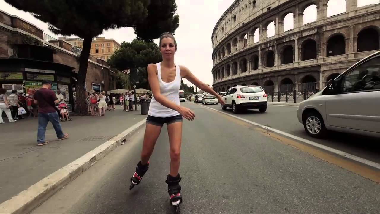 Doop Skates Rolling Through Rome