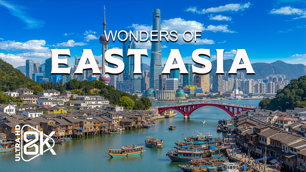 Wonders of East Asia – Explore Imperial Landmarks, Coastal Beauty, Mountain Calm | Travel Video 4K