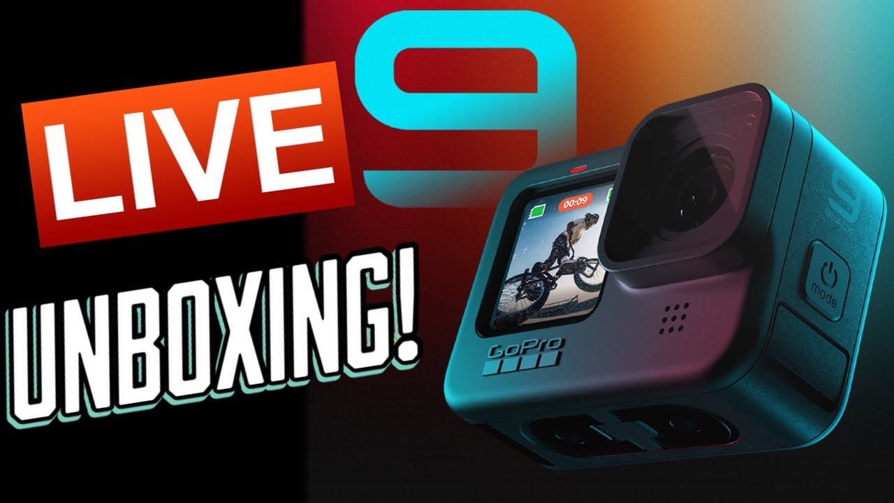 GoPro Hero 9 Black | LIVE UK Unboxing!