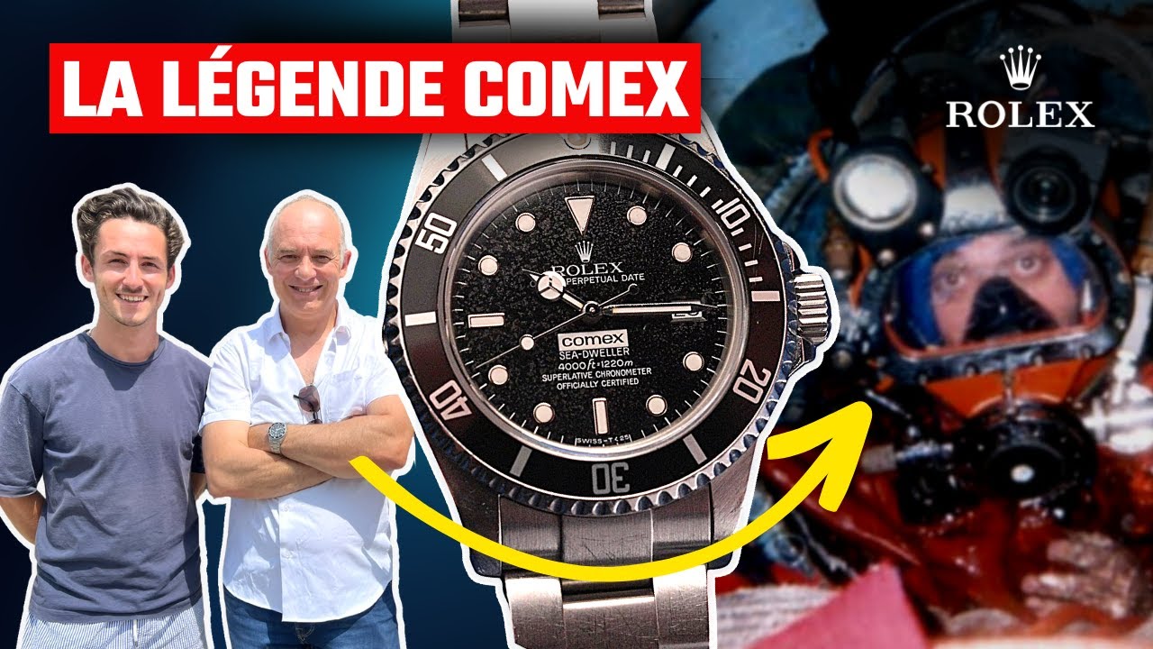 Il plonge à 200 mètres avec sa ROLEX