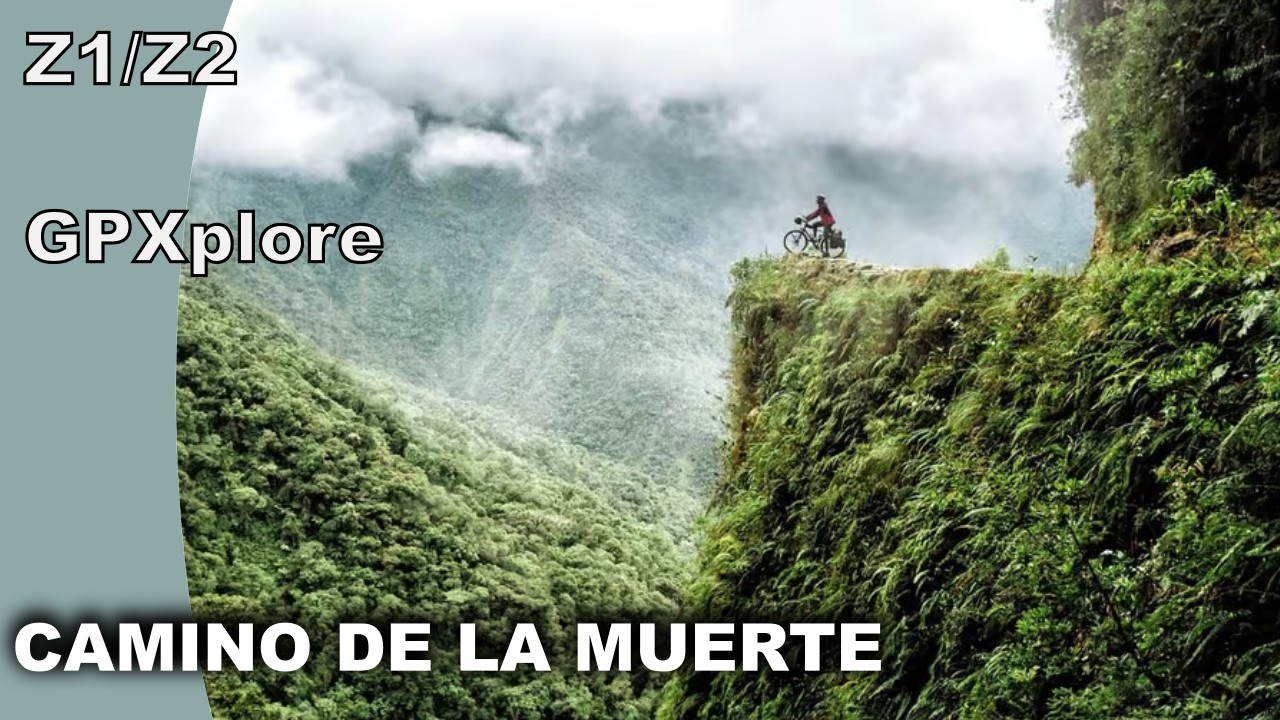 Camino de la Muerte (Bolivie) sur TPV, grâce au GPXplore | 3500m de descente verticale | Reprise
